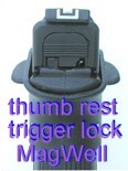 MAGLOCR  PUSH BUTTON TRIGGER LOCK 